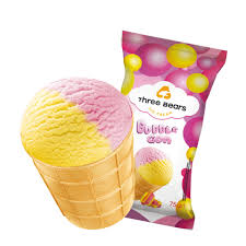 [0001021382] THREE BEARS bubblegum ijs 75g
