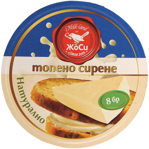 [18589] Плавленый сыр в форме спреда, 48% жира в сухом веществе.