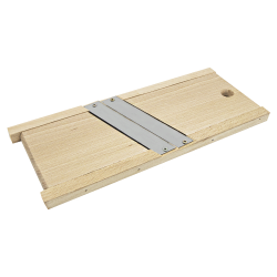 [0001021478] Houten snijplank, Karpaats beukenhout, 2 roestvrijstalen mes