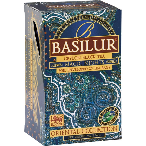 [58260] "Basilur Magic Nights" Zwarte ceylonthee