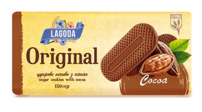 [0001021506] LAGODA biscuit met cacao 150g