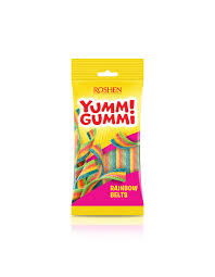 [0001021523] ROSHEN Yummi Gummi zure snoeprepen 70g