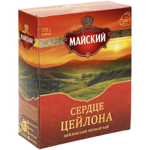 [58105] Черный чай из Цейлона "Сердце Цейлона"