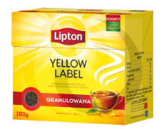 [26118000KNO] LIPTON Yellow Label zwarte thee granulaat 100g
