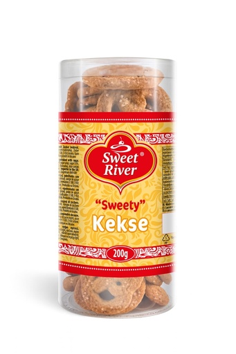 [79290] Sweet River Sweety koekjes in de vorm van een pretzel, bestr