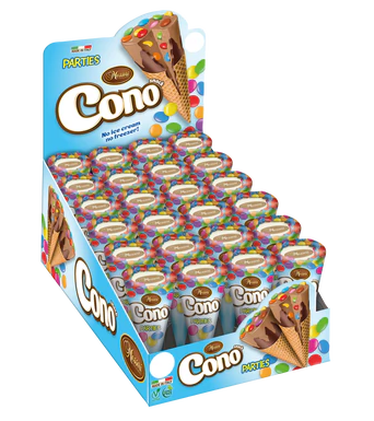 [0001021673] Cono Mini Waffelhörnchen Pistache 24x25g