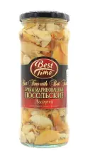 [B353] "Best Time" Paddenstoelen assorti gemarineerd Posolskie 530 g