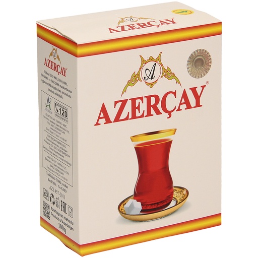 [58645] Чай Азерчай чёрный с ароматом бергамота