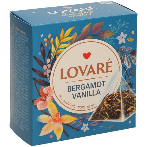 [58407] Lovare-Bergamot Vanilla - черный чай с  ароматом бергамота,