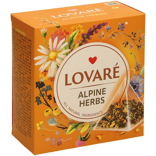 [58408] Lovare Alpine Herbst - Травяной чай в  пирамидках