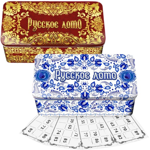 [0001021781] Tafelspeel "Russkoe Loto" / Metaal