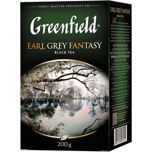 [58749] GREENFIELD "Earl Grey Fantasy" Zwarte ceylonthee