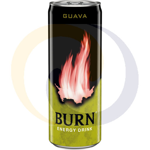 [19421200CCE] Энергетический напиток Burn Гуава банка 0.25л/12шт DRS Coca-