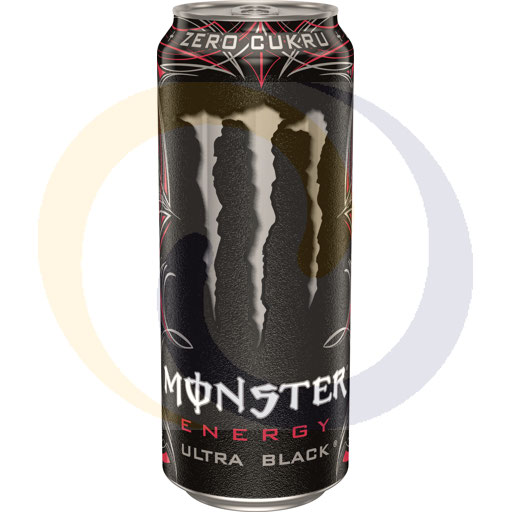 [24269200CCE] Energy Monster Ult. Zwarte blikken 0,5l/12 stuks DRS Coca-Co
