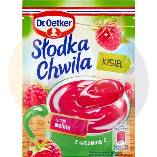 [36970000DRO] Доктор Эдкер Сладкий Момент Малиновый Вкус Мгновенное Желе 3