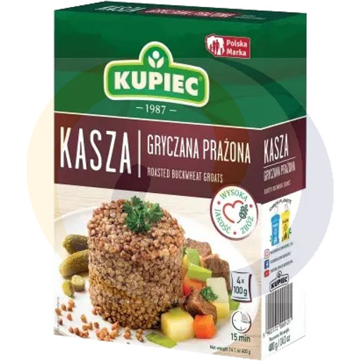 [43410750KUP] Крупа гречневая жареная Купец 400 г (4 пакета)