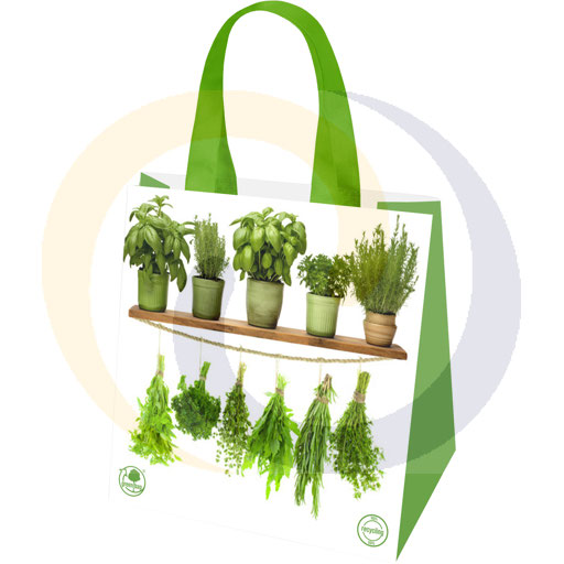 [56234100GAT] Tas PP geweven Kruiden 34x34x22 26l/100st GAM