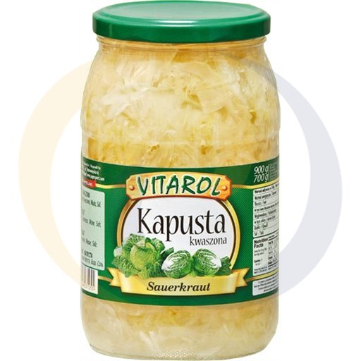 [673430003VI] Квашеная капуста 900г / 8шт Витарол