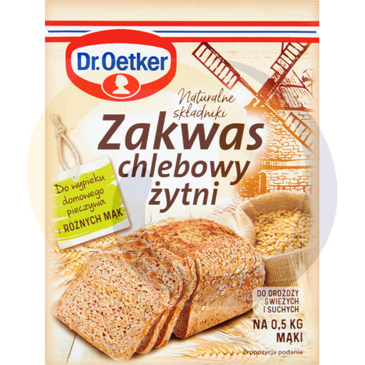[79319100DRO] Ржаной хлеб на закваске 15г/25шт Dr. Oetker