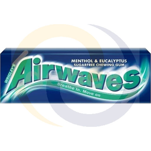 [34691200WRG] Airwaves Menthol Eucalyptus kauwgom 10dragees/30s/20doos Wri