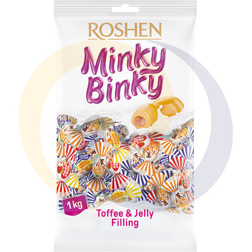 [90165100ROE] Мягкие конфеты Minky Binky 1,0 кг/6 шт Roshen