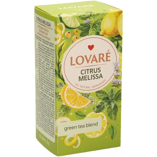[58412] Lovare - Aromatische kruidenthee met groene thee en citroens