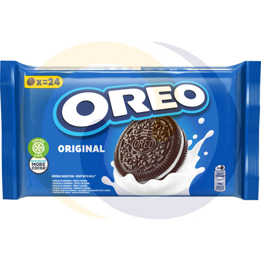 [15650100DAN] Орео печенье оригинальное 264г/6шт Mondelez
