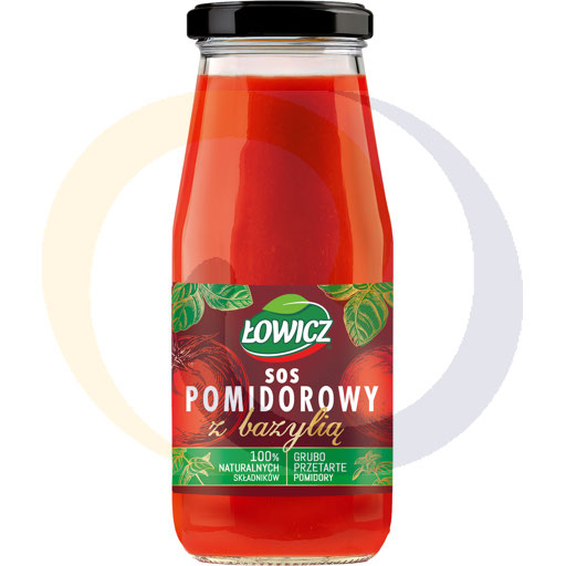 [72690100AGR] Łowicz Tomatensaus met Basilicum 410g/6st Agros Nova