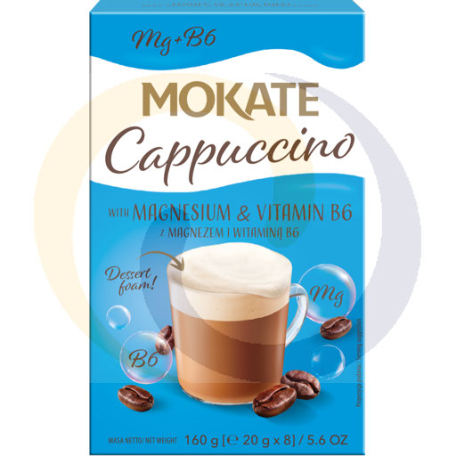 [787740001MO] Мокате Капучино с магнием 160 г (8 x 20 г)
