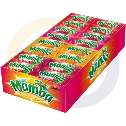 [56757000STK] Mamba Frambozen Smaak Kauwhelden 26,5 g