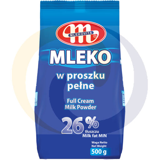 [76214000MLK] Цельное молоко в порошке 500 г / 6 шт Млековита