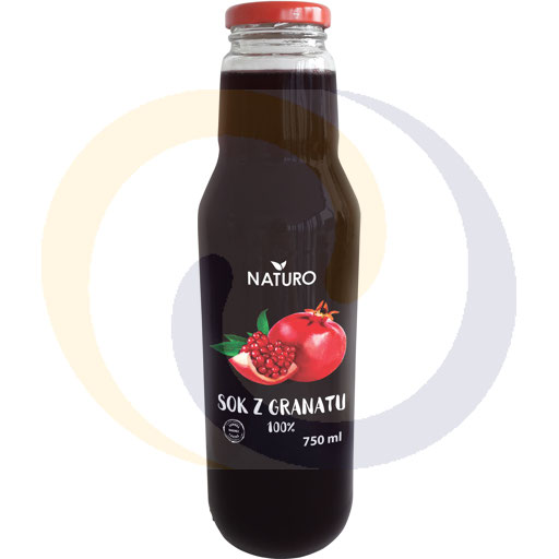 [84996000PBE] Granaatappelsap 100% glas 750ml / 6st Polbioeco