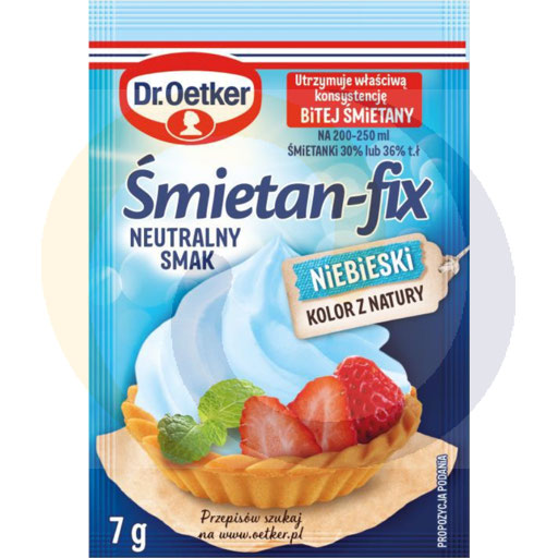 [96341000DRO] Крем-фикс Синий 7.0г/24шт Dr.Oetker
