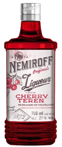 [68575] "NEMIROFF" Ликер Вишня-Терн 21% алк.