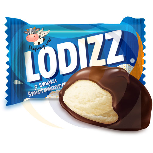[10471200AIM] Aim Foods Crème Smaak Lodizz Snoep