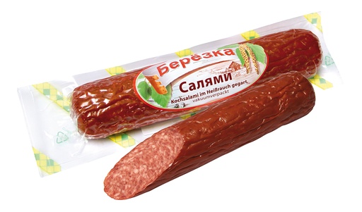 [23201] Kooksalami in hete rook bereid "Berjozka"