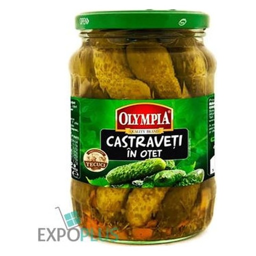 [0001022229] "Olympia" Augurken 3-6 cm 720 ml
