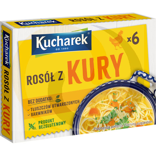 [60813000PRY] Kucharek Kippenbouillon 60 g (6 x 10 g)
