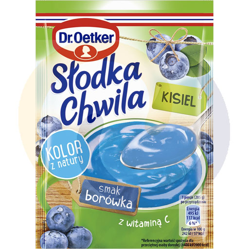 [14561200DRO] "Dr. Oetker" Gelei bosbes 30 g