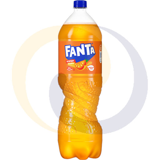 [18301200CCC] Газированный напиток. Фанта Апельсин ПЭТ 2.0л/8шт ДРС Кока-К