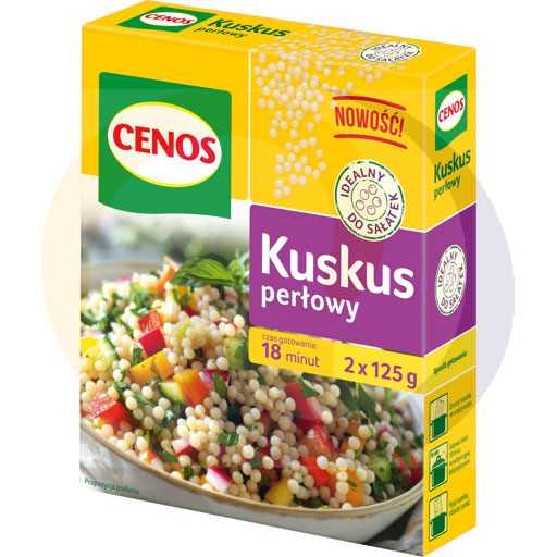 [67274100CNO] Перловый кускус 2*125 г/12 шт. Cenos