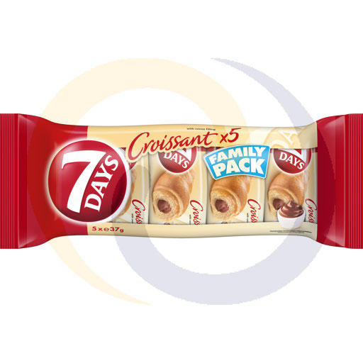 [93910100MCH] Круассаны 7Days 5 упак. какао 5x37г/12 шт Mondelez
