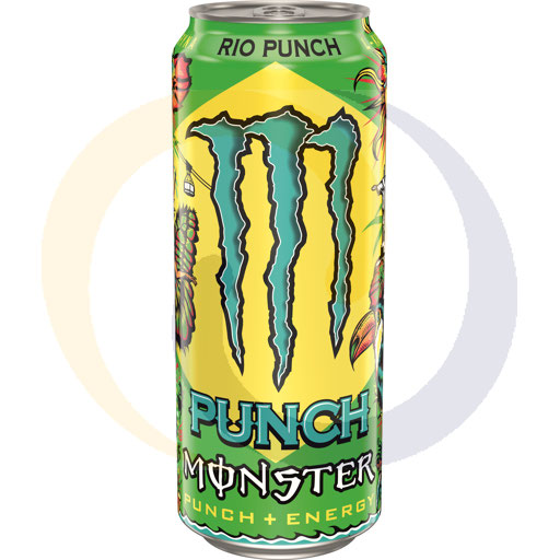 [19854200CCE] Energy Monster Rio Punch blikken 0,5l/12 stuks DRS Coca-Cola