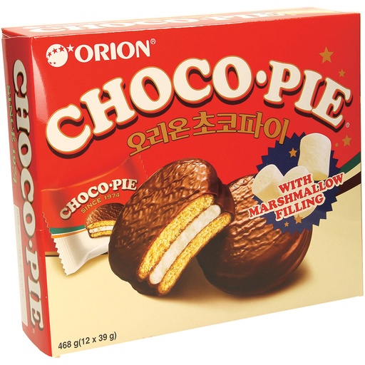 [79153] CHOCO PIE koekjes met chocoladelaag en marshmallowvulling, 1