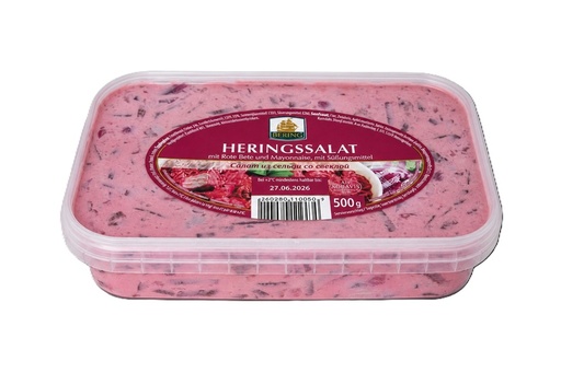 [08042] Haring salade met Biet en Mayonaise, met Zoetstoffen