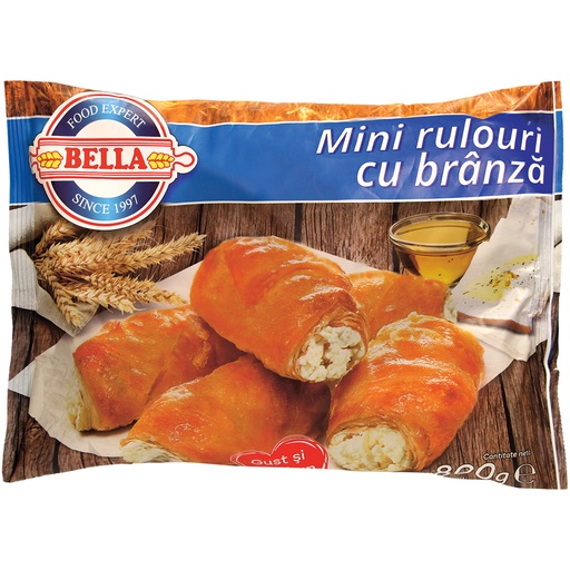 [02677] Мини-рулетики из теста фило с сыром, замороженные
