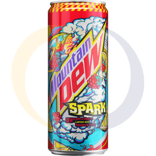 [11294000PEP] Koolzuurhoudende drank. Mountain Dew sprankelende blik 0,33l