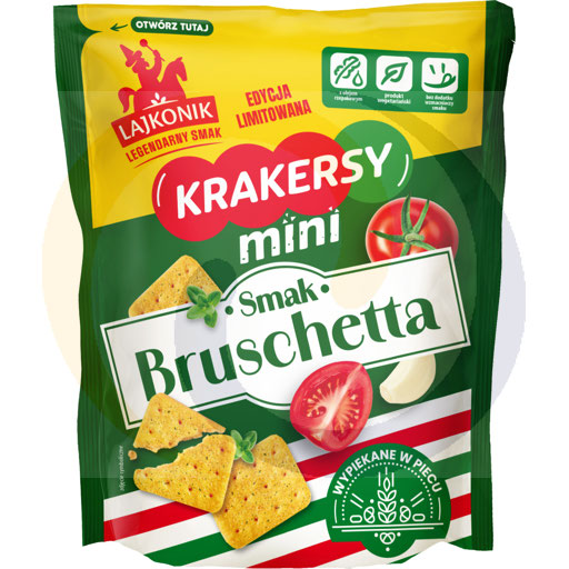 [14948300LAJ] Lajkonik mini bruschetta crackers 100g/14st Lorenz