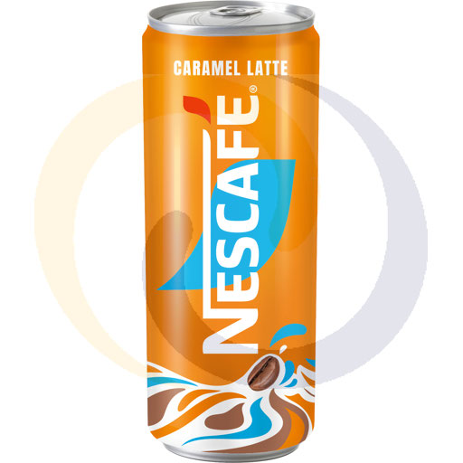 [15403400GOP] Кофе в банках Nescafe Caramel Latte 0,25л / 12 шт DRS Nestle