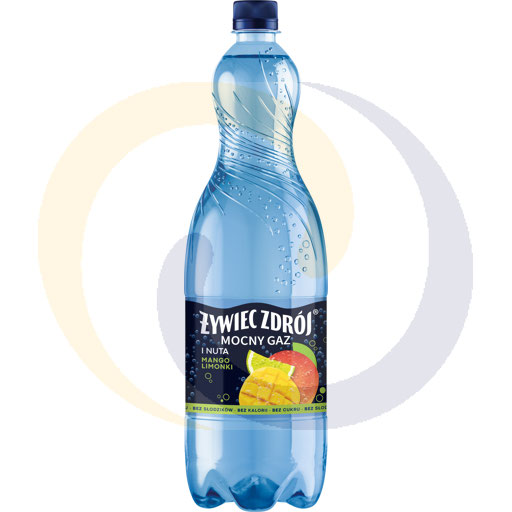 [20681200ŻYW] Koolzuurhoudende frisdrank met een vleugje mango, lim.pet 1,5l/6 DRS Żywiec Zdrój